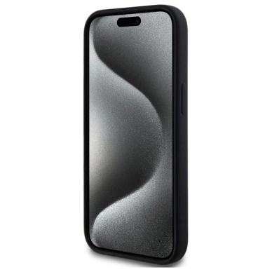 Karl Lagerfeld KLHMP15SSKHPPLK iPhone 15 6.1" Juodas/Juodas hardcase Silikoninis Karl Head Print MagSafe 4 Karl Lagerfeld KLHMP15SSKHPPLK iPhone 15 6.1" Juodas/Juodas hardcase Silikoninis Karl Head Print MagSafe 4