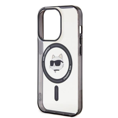 Originalus dėklas Karl Lagerfeld KLHMP15XHCHNOTK iPhone 15 Pro Max 6.7 Permatomas hardcase IML Choupette`s Head MagSafe 5 Originalus dėklas Karl Lagerfeld KLHMP15XHCHNOTK iPhone 15 Pro Max 6.7 Permatomas hardcase IML Choupette`s Head MagSafe 5