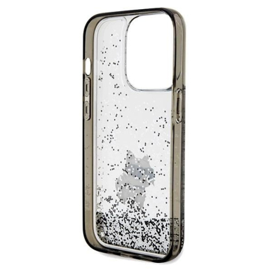 Karl Lagerfeld Liquid Glitter Choupette dėklas skirtas iPhone 14 Pro - Permatomas 6 Karl Lagerfeld Liquid Glitter Choupette dėklas skirtas iPhone 14 Pro - Permatomas 6
