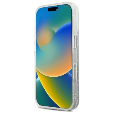 Dėklas Karl Lagerfeld Liquid Glitter Karl Choupette Head Magsafe iPhone 16 Pro - Skaidrus 4 Dėklas Karl Lagerfeld Liquid Glitter Karl Choupette Head Magsafe iPhone 16 Pro - Skaidrus 4