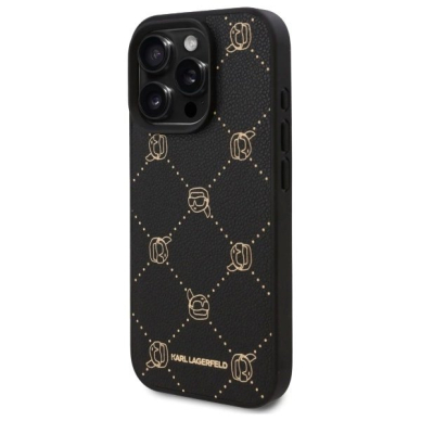 iPhone 16 Pro Max Karl Lagerfeld Magsafe Karl Head dėklas – juodas 1