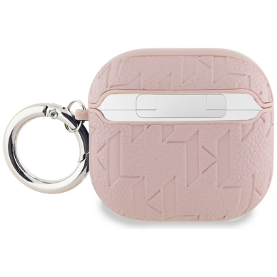 Karl Lagerfeld Monogram Choupette Head Dėklas skirtas AirPods 4 - Rožinis 1