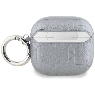 Karl Lagerfeld Monogram Karl Head Dėklas skirtas AirPods 4 - Sidabrinis 1