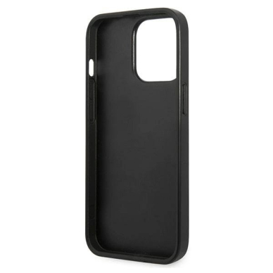 Karl Lagerfeld Perforated Allover Dėklas skirtas iPhone 13 Pro / 13 6.1&quot; - Juodas 6