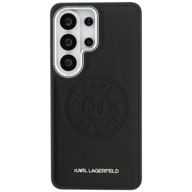 Samsung Galaxy S26 Ultra Karl Lagerfeld Perforated KL MagSafe dėklas – juodas 2