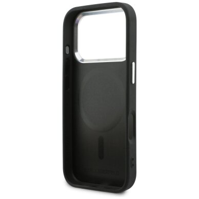 iPhone 17 Pro Max Karl Lagerfeld Point & Karl Sketch MagSafe dėklas – juodas 6