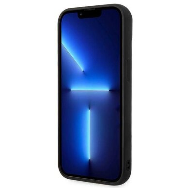 iPhone 14 / 15 / 13 Karl Lagerfeld Puffy Ikonik Pin dėklas – juodas 4 iPhone 14 / 15 / 13 Karl Lagerfeld Puffy Ikonik Pin dėklas – juodas 4