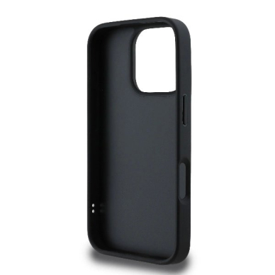 iPhone 16 Pro Max – Karl Lagerfeld Quilted Signature dėklas - Juodas 5