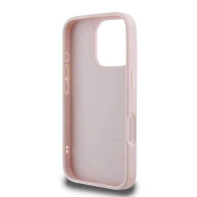 iPhone 16 Pro Max – Karl Lagerfeld Quilted Signature dėklas - Rožinis 6