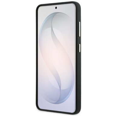 Samsung Galaxy S26+ Karl Lagerfeld Saffiano Double Heads Metal dėklas – juodas 4 Samsung Galaxy S26+ Karl Lagerfeld Saffiano Double Heads Metal dėklas – juodas 4