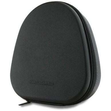 Ausinės Karl Lagerfeld Saffiano Elongated Bluetooth ANC On-Ear – juodos 4