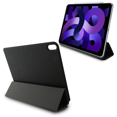 Karl Lagerfeld Saffiano Magnetinis Karl & Choupette iPad Air 11&quot; 2024 Book Cover Dėklas - Juodas 5