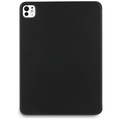 Karl Lagerfeld Saffiano Magnetinis Karl & Choupette iPad Pro 11&quot; 2024 Book Cover Dėklas - Juodas 2