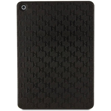 iPad 10.2 (2019, 7 gen.) Karl Lagerfeld Saffiano Monogram Ikonik Folio dėklas – juodas 1