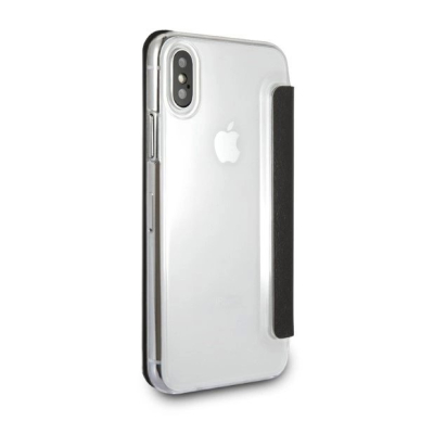 Karl Lagerfeld Signature Glitter iPhone X/Xs Dėklas - Juodas 8