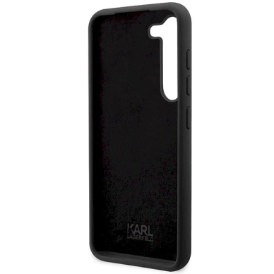 Originalus Karl Lagerfeld Dėklas Silicone ChoupetteSamsung Galaxy S24 - Juodas 6 Originalus Karl Lagerfeld Dėklas Silicone ChoupetteSamsung Galaxy S24 - Juodas 6