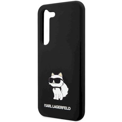 Originalus Karl Lagerfeld Dėklas Silicone ChoupetteSamsung Galaxy S24+ - Juodas 5 Originalus Karl Lagerfeld Dėklas Silicone ChoupetteSamsung Galaxy S24+ - Juodas 5