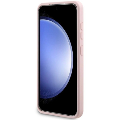 Karl Lagerfeld Silikoninis Choupette Dėklas skirtas Samsung Galaxy S24+ - Rožinis 4