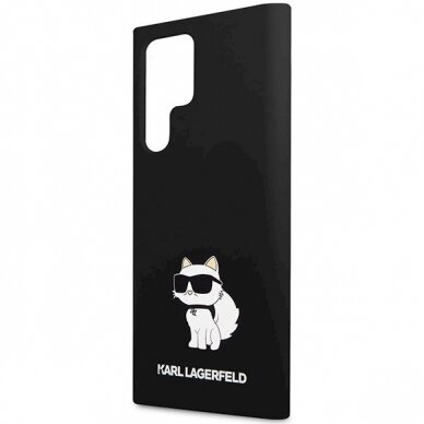 Karl Lagerfeld Silicone Choupette dėklas Samsung Galaxy S24 Ultra - Juodas 5 Karl Lagerfeld Silicone Choupette dėklas Samsung Galaxy S24 Ultra - Juodas 5