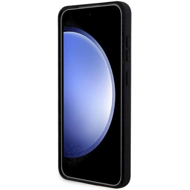 Originalus Karl Lagerfeld Dėklas Silicone IkonikSamsung Galaxy S24 - Juodas 4 Originalus Karl Lagerfeld Dėklas Silicone IkonikSamsung Galaxy S24 - Juodas 4