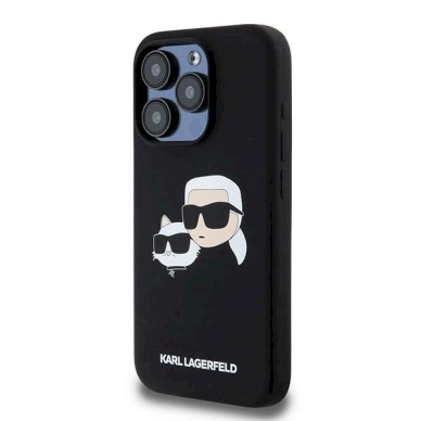 Karl Lagerfeld Silicone Karl Choupette MagSafe dėklas iPhone 15 Pro - Juodas 1 Karl Lagerfeld Silicone Karl Choupette MagSafe dėklas iPhone 15 Pro - Juodas 1