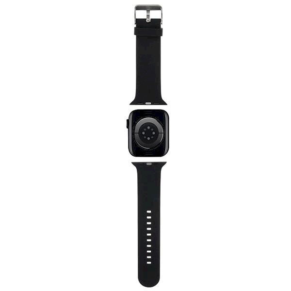Apyrankė Karl Lagerfeld 3D Rubber Karl Head strap for Apple Watch 38/40/41mm - Juodas 1