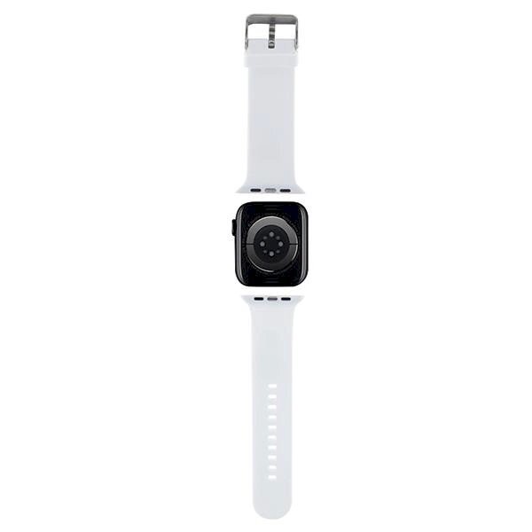 Apyrankė Karl Lagerfeld 3D Rubber Karl Head strap for Apple Watch 38/40/41mm - Baltas 1 Apyrankė Karl Lagerfeld 3D Rubber Karl Head strap for Apple Watch 38/40/41mm - Baltas 1