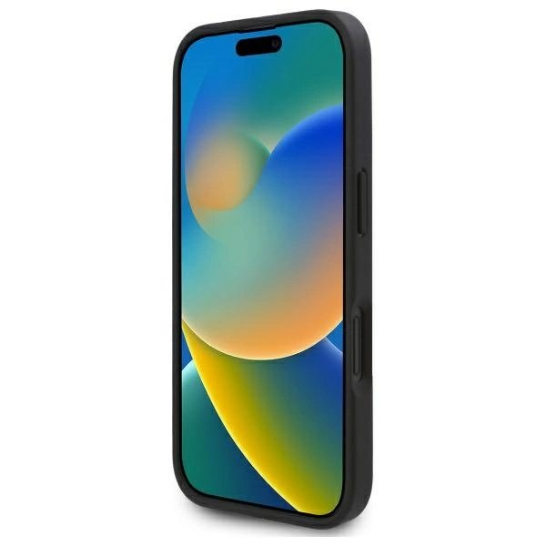 Dėklas Karl Lagerfeld Cardslots Monogram iPhone 16 - Juodas 4 Dėklas Karl Lagerfeld Cardslots Monogram iPhone 16 - Juodas 4