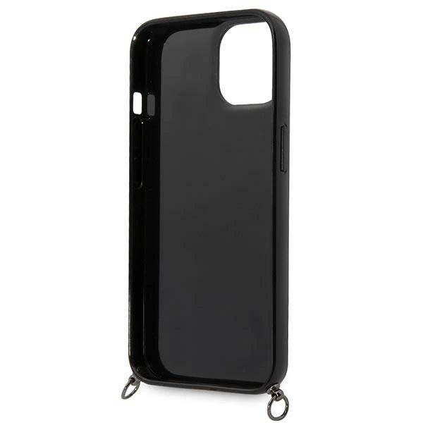 Karl Lagerfeld Color Stripes Strap Dėklas skirtas iPhone 14 Plus / 15 Plus 6.7&quot; - Rožinis 5