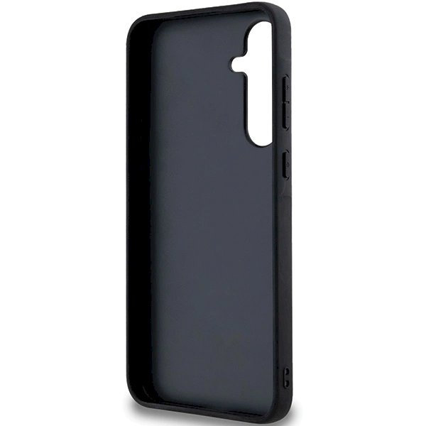 Samsung Galaxy A55 Karl Lagerfeld Fixed Glitter Ikonik Logo Metal Pin dėklas – juodas 6 Samsung Galaxy A55 Karl Lagerfeld Fixed Glitter Ikonik Logo Metal Pin dėklas – juodas 6