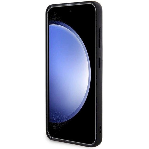 Karl Lagerfeld Fixed Glitter Ikonik Logo Metal Pin Dėklas skirtas Samsung Galaxy S24 - Juodas 4 Karl Lagerfeld Fixed Glitter Ikonik Logo Metal Pin Dėklas skirtas Samsung Galaxy S24 - Juodas 4