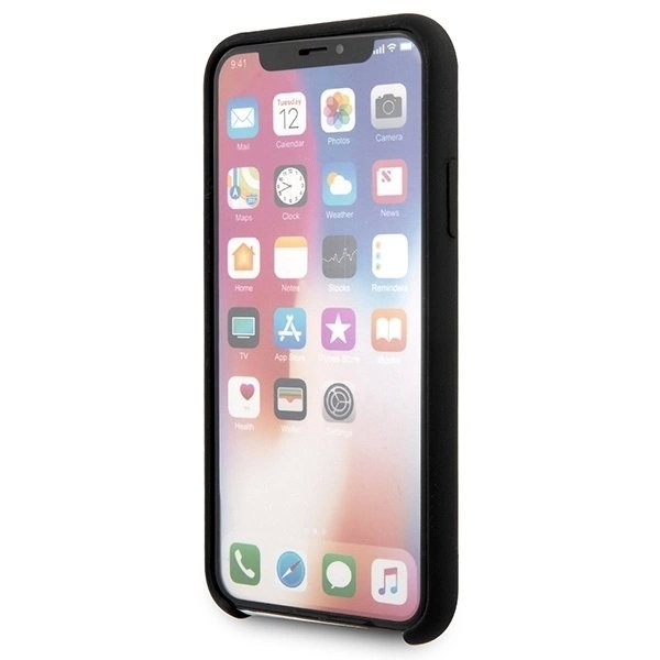 Karl Lagerfeld Blizgus Bauhaus iPhone X/XS Dėklas - Juodas 4 Karl Lagerfeld Blizgus Bauhaus iPhone X/XS Dėklas - Juodas 4