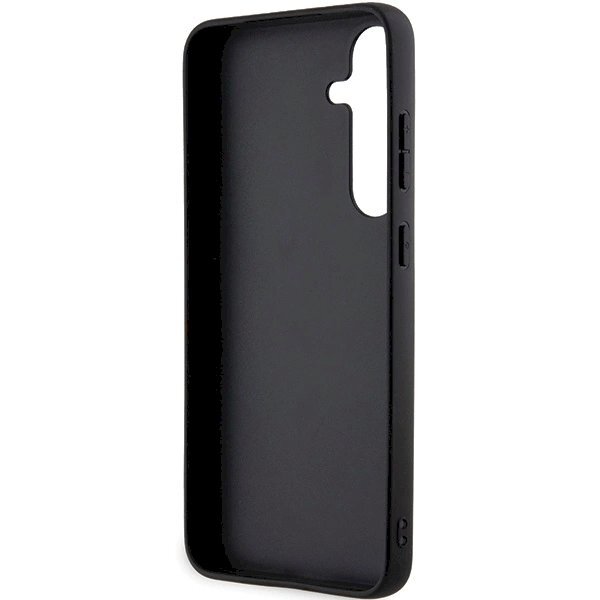 Karl Lagerfeld Gripstand Saffiano Karl Choupette Pins dėklas Samsung Galaxy S24 - Juodas 6 Karl Lagerfeld Gripstand Saffiano Karl Choupette Pins dėklas Samsung Galaxy S24 - Juodas 6