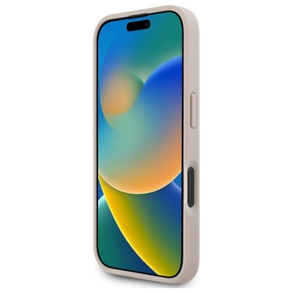 Dėklas Karl Lagerfeld Hot Stamp Magsafe iPhone 16 - Rožinis 4 Dėklas Karl Lagerfeld Hot Stamp Magsafe iPhone 16 - Rožinis 4