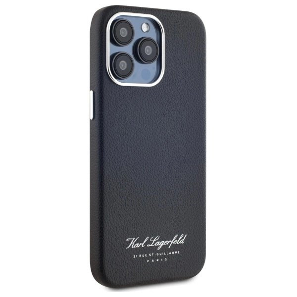 iPhone 15 Pro Max Karl Lagerfeld Hotel RSG dėklas - juodas 3