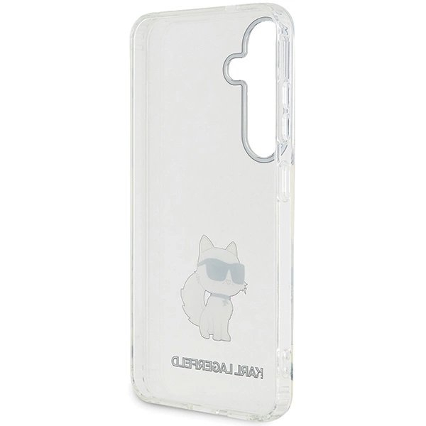 Karl Lagerfeld IML Choupette dėklas Samsung Galaxy S24 - Permatomas 6 Karl Lagerfeld IML Choupette dėklas Samsung Galaxy S24 - Permatomas 6