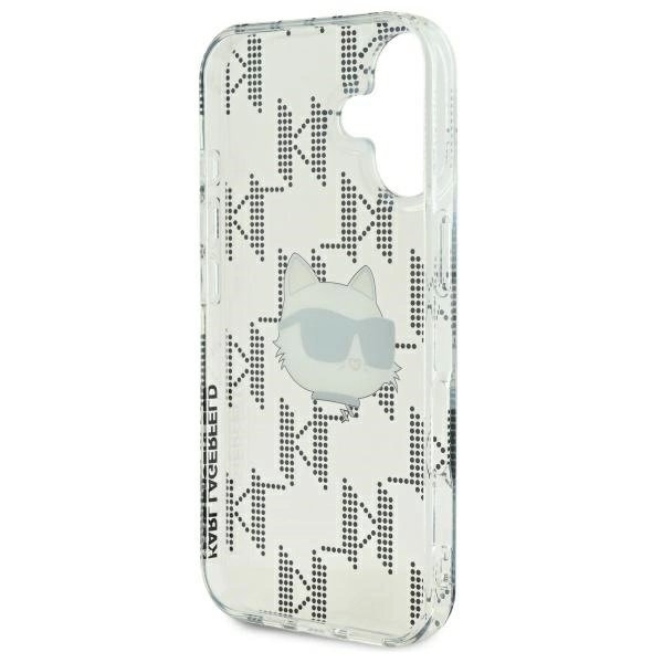 Dėklas Karl Lagerfeld IML Choupette Head Electroplated iPhone 16 - Skaidrus 6 Dėklas Karl Lagerfeld IML Choupette Head Electroplated iPhone 16 - Skaidrus 6