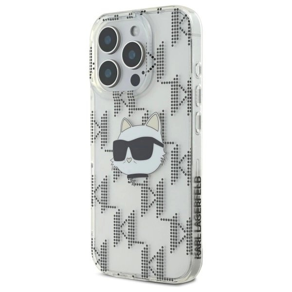 Dėklas Karl Lagerfeld IML Choupette Head Electroplated iPhone 16 Pro Max - Skaidrus 1 Dėklas Karl Lagerfeld IML Choupette Head Electroplated iPhone 16 Pro Max - Skaidrus 1