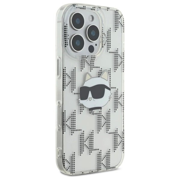 Dėklas Karl Lagerfeld IML Choupette Head Electroplated iPhone 16 Pro Max - Skaidrus 3 Dėklas Karl Lagerfeld IML Choupette Head Electroplated iPhone 16 Pro Max - Skaidrus 3
