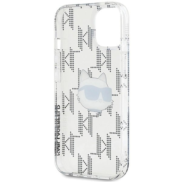 Karl Lagerfeld IML Choupette Head Monogram dėklas iPhone 15 / 14 / 13 - Permatomas 6 Karl Lagerfeld IML Choupette Head Monogram dėklas iPhone 15 / 14 / 13 - Permatomas 6