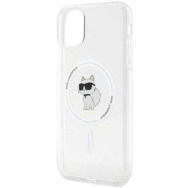 Dėklas Karl Lagerfeld IML Choupette MagSafe dėklas iPhone 11 / Xr - Permatomas 5 Dėklas Karl Lagerfeld IML Choupette MagSafe dėklas iPhone 11 / Xr - Permatomas 5