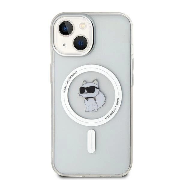 Karl Lagerfeld IML Choupette MagSafe dėklas iPhone 12 / 12 Pro - Permatomas Karl Lagerfeld IML Choupette MagSafe dėklas iPhone 12 / 12 Pro - Permatomas