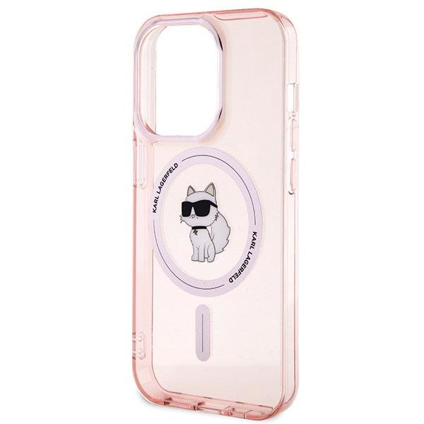 Karl Lagerfeld IML Choupette MagSafe case for iPhone 15 Pro Max - pink 5 Karl Lagerfeld IML Choupette MagSafe case for iPhone 15 Pro Max - pink 5