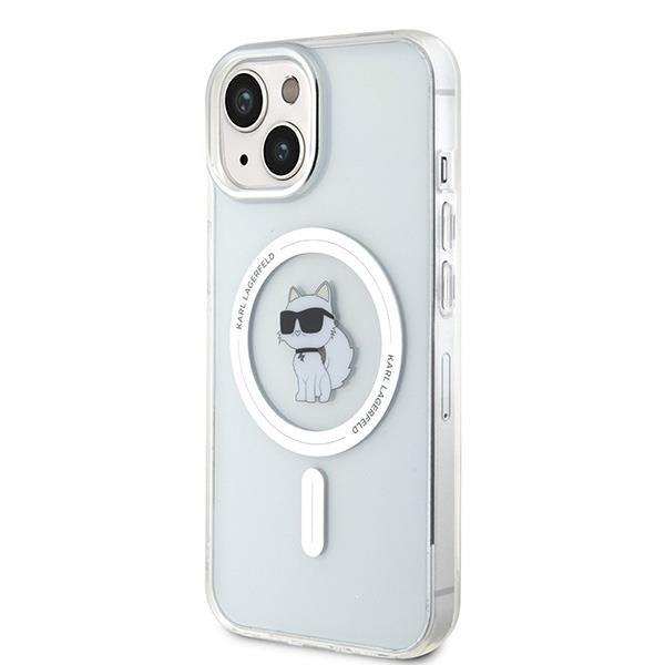 Orginalus dėklas Karl Lagerfeld IML Choupette MagSafe case skirta iPhone 15 - Permatomas 1 Orginalus dėklas Karl Lagerfeld IML Choupette MagSafe case skirta iPhone 15 - Permatomas 1
