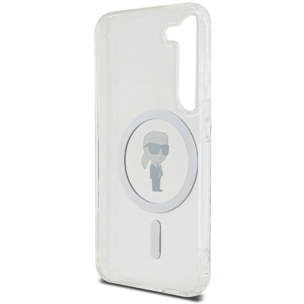 Originalus Karl Lagerfeld Dėklas IML Ikonik MagSafeSamsung Galaxy S23 - Permatomas 6 Originalus Karl Lagerfeld Dėklas IML Ikonik MagSafeSamsung Galaxy S23 - Permatomas 6