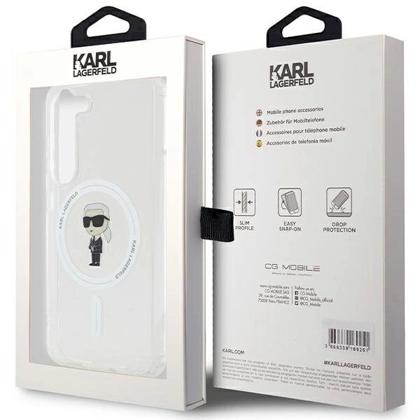 Karl Lagerfeld IML Ikonik MagSafe dėklas Samsung Galaxy S24 - Permatomas 7 Karl Lagerfeld IML Ikonik MagSafe dėklas Samsung Galaxy S24 - Permatomas 7