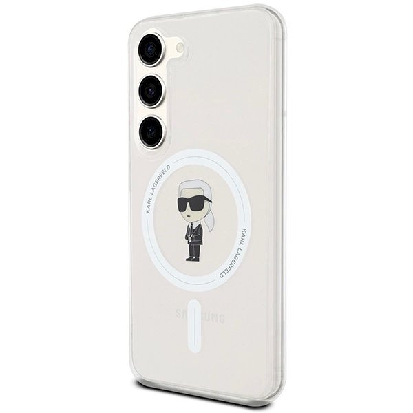Karl Lagerfeld IML Ikonik MagSafe dėklas Samsung Galaxy S24 - Permatomas 1 Karl Lagerfeld IML Ikonik MagSafe dėklas Samsung Galaxy S24 - Permatomas 1
