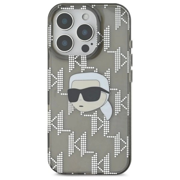 Dėklas Karl Lagerfeld IML Karl Head Electroplated iPhone 16 Pro - Juodas 2 Dėklas Karl Lagerfeld IML Karl Head Electroplated iPhone 16 Pro - Juodas 2