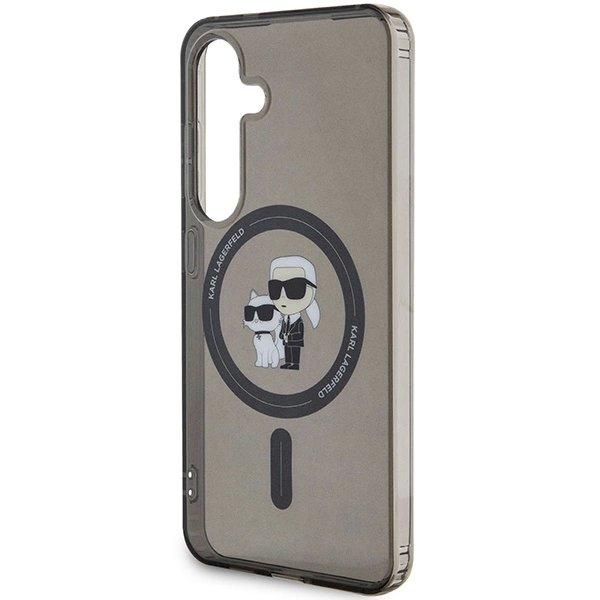 Originalus Karl Lagerfeld Dėklas IML KarlChoupette MagSafeSamsung Galaxy S24 - Juodas 5 Originalus Karl Lagerfeld Dėklas IML KarlChoupette MagSafeSamsung Galaxy S24 - Juodas 5