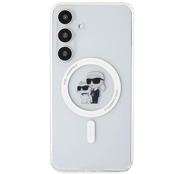 Karl Lagerfeld IML Karl Choupette MagSafe dėklas Samsung Galaxy S24 - Permatomas 2 Karl Lagerfeld IML Karl Choupette MagSafe dėklas Samsung Galaxy S24 - Permatomas 2